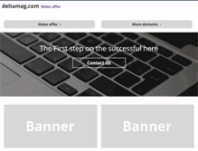 Tablet Screenshot of deltamag.com